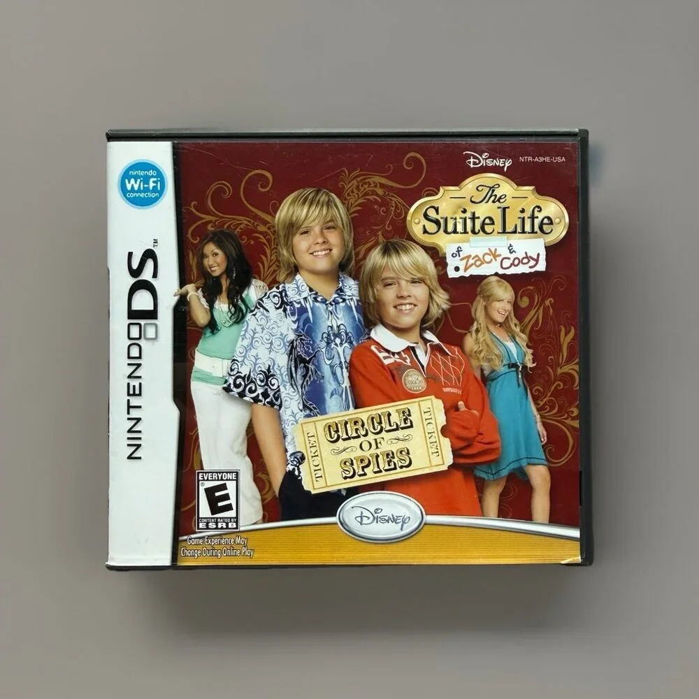 Suite‎ Life of Zack & Cody: Circle of Spies (Nintendo DS, 2007) Complete In Box